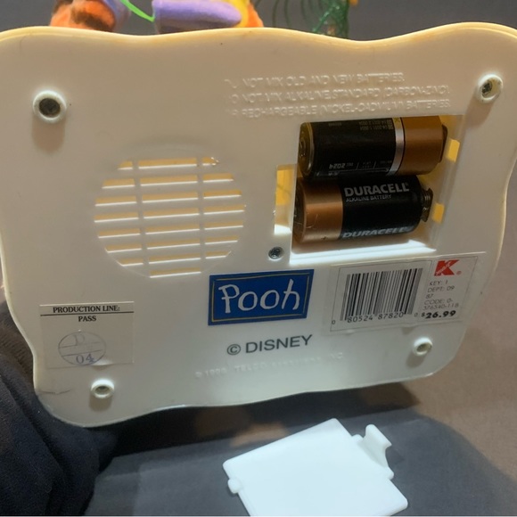 Disney 1996 KMart Tigger Skating Animated Christmas Figure Winnie The Pooh - Picture 6 of 6